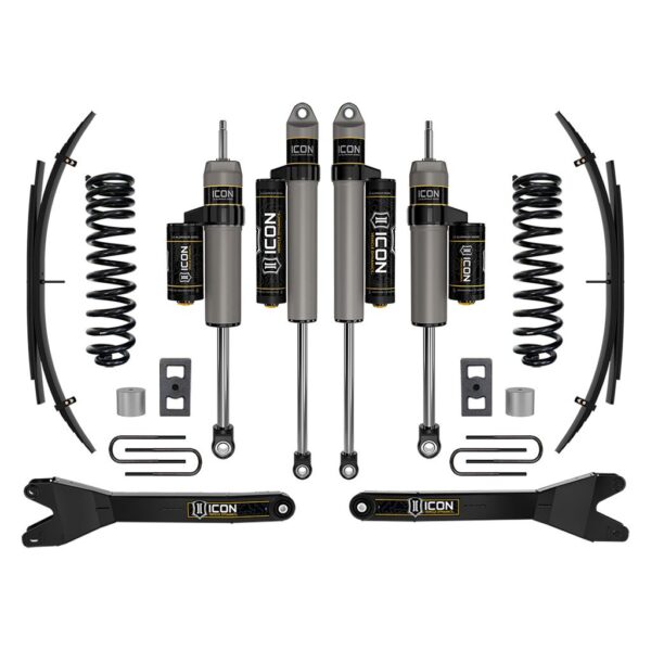 ICON 2023 Ford F-250/F-350 Super Duty 4WD Gas, 2.5" Lift, Stage 2 Suspension System w/ Radius Arms and Expansion Packs