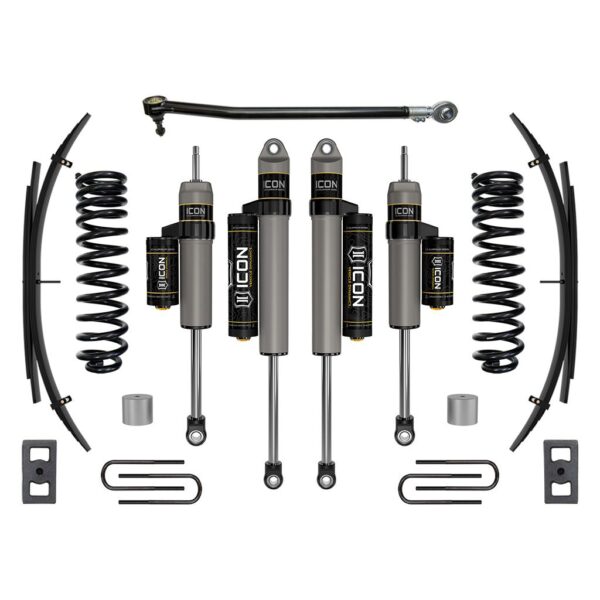 ICON 2023 Ford F-250/F-350 Super Duty 4WD Gas 2.5" Lift, Stage 3 Suspension System w/ Expansion Packs