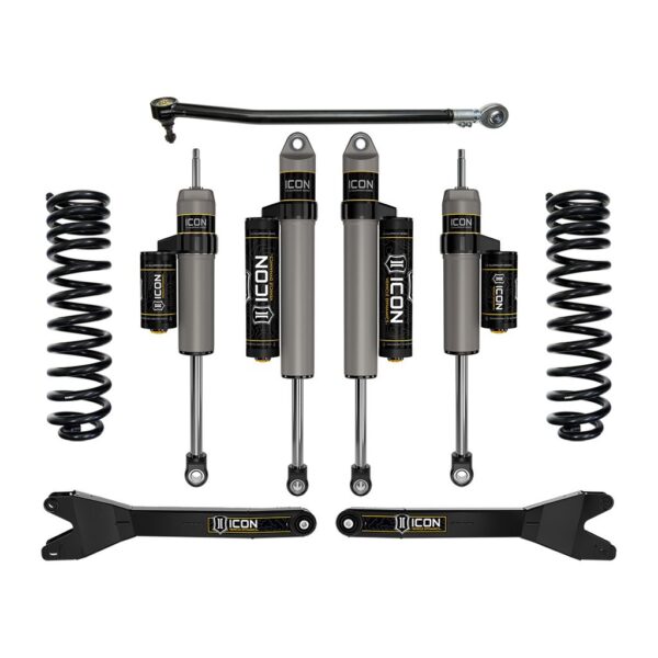 ICON 2023 Ford F-250/F-350 Super Duty 4WD Gas, 2.5" Lift, Stage 3 Suspension System w/ Radius Arms