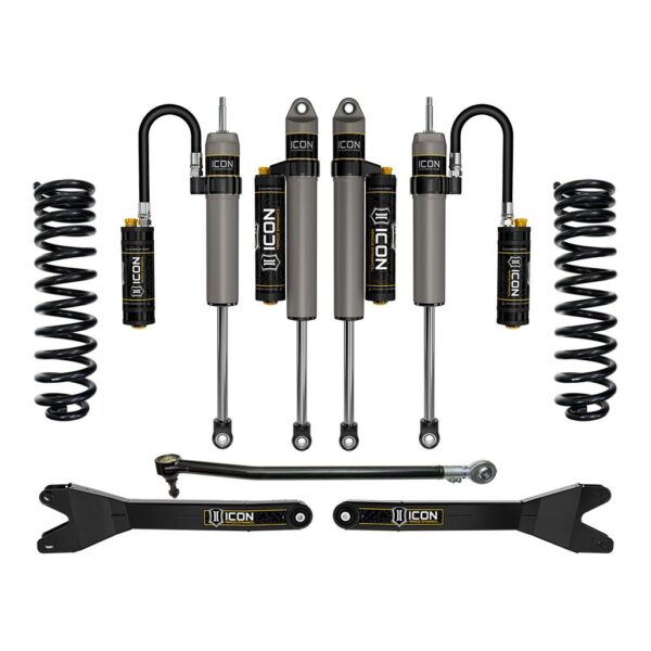 ICON 2023 Ford F-250/F-350 Super Duty 4WD Gas, 2.5" Lift, Stage 4 Suspension System w/ Radius Arms
