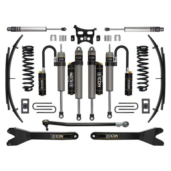 ICON 2023 Ford F-250/F-350 Super Duty 4WD Gas, 2.5" Lift, Stage 5 Suspension System w/ Radius Arms and Expansion Packs