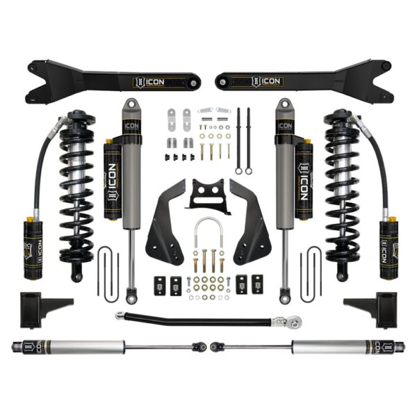 05-07 FORD F250/F350 4-5.5" STAGE 5 COILOVER CONVERSION SYSTEM W RADIUS ARM