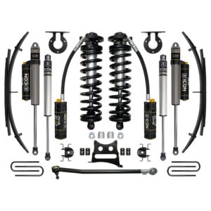 ICON 17-22 Ford F250/F350, 2.5-3" Lift, Stage 4 Coilover System w/ Leaf Springs