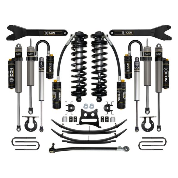 ICON 17-22 Ford F250/F350, 2.5-3" Lift, Stage 6 Coilover System w/ Leaf Springs