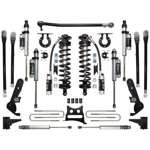 ICON 2017-2022 Ford F250/F350, 4-5.5" Lift, Stage 6 Suspension System