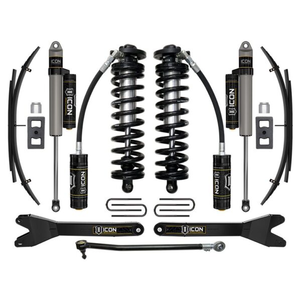 ICON 2023 Ford F-250/F-350 Super Duty 4WD, 2.5-3" Lift, Stage 3 Coilover Conversion System w/ Radius Arms & Expansion Packs