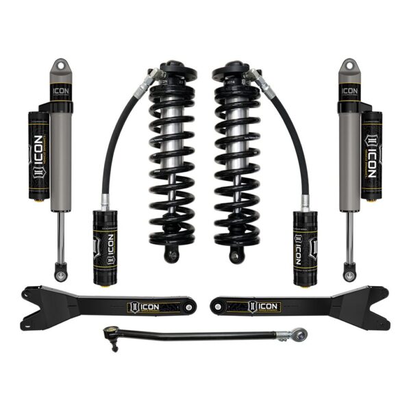 ICON 2023 Ford F-250/F-350 Super Duty 4WD, 2.5-3" Lift, Stage 3 Coilover Conversion System w/ Radius Arms