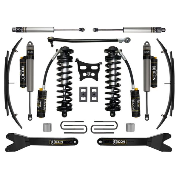 ICON 2023 Ford F-250/F-350 Super Duty 4WD, 2.5-3" Lift, Stage 4 Coilover Conversion System with Radius Arms and Expansion Packs