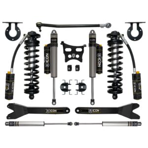 ICON 2023 Ford F-250/F-350 Super Duty 4WD, 2.5-3" Lift, Stage 4 Coilover Conversion System with Radius Arms