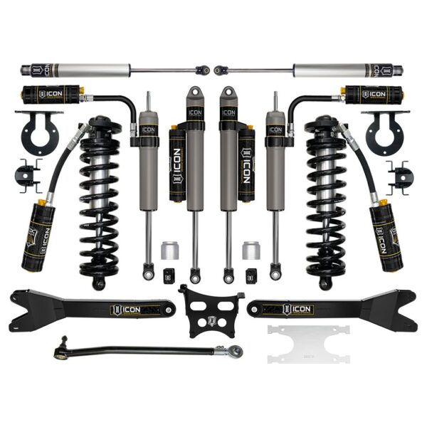 ICON 2023 Ford F-250/F-350 Super Duty 4WD, 2.5-3" Lift, Stage 5 Coilover Conversion System with Radius Arms