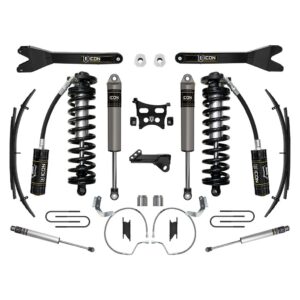ICON 2023 Ford F-250/F-350 Super Duty 4WD, 4-5.5" Lift, Stage 3 Coilover Conversion System w/ Radius Arms & Expansion Packs