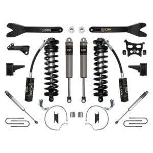 ICON 2023 Ford F-250/F-350 Super Duty 4WD, 4-5.5" Lift, Stage 3 Coilover Conversion System w/ Radius Arms
