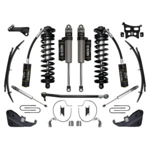 ICON 2023 Ford F-250/F-350 Super Duty 4WD, 4-5.5" Lift, Stage 4 Coilover Conversion System w/ Expansion Packs
