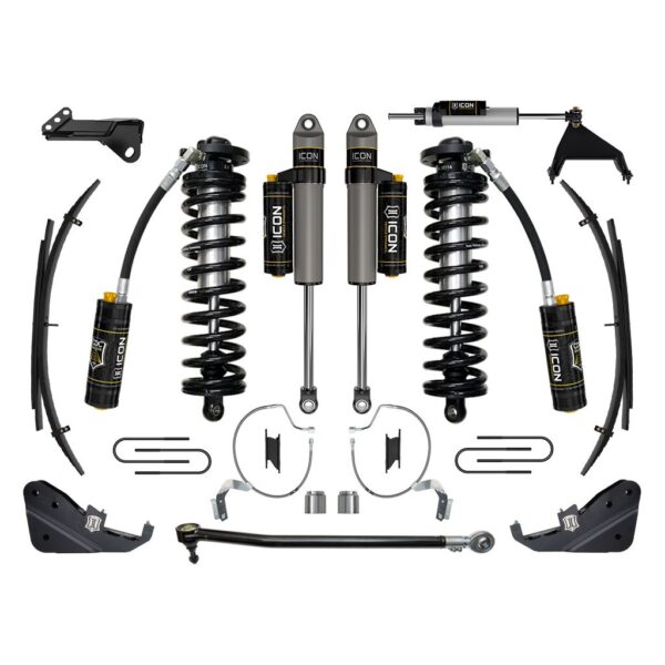 ICON 2023 Ford F-250/F-350 Super Duty 4WD, 4-5.5" Lift, Stage 5 Coilover Conversion System w/ Expansion Packs