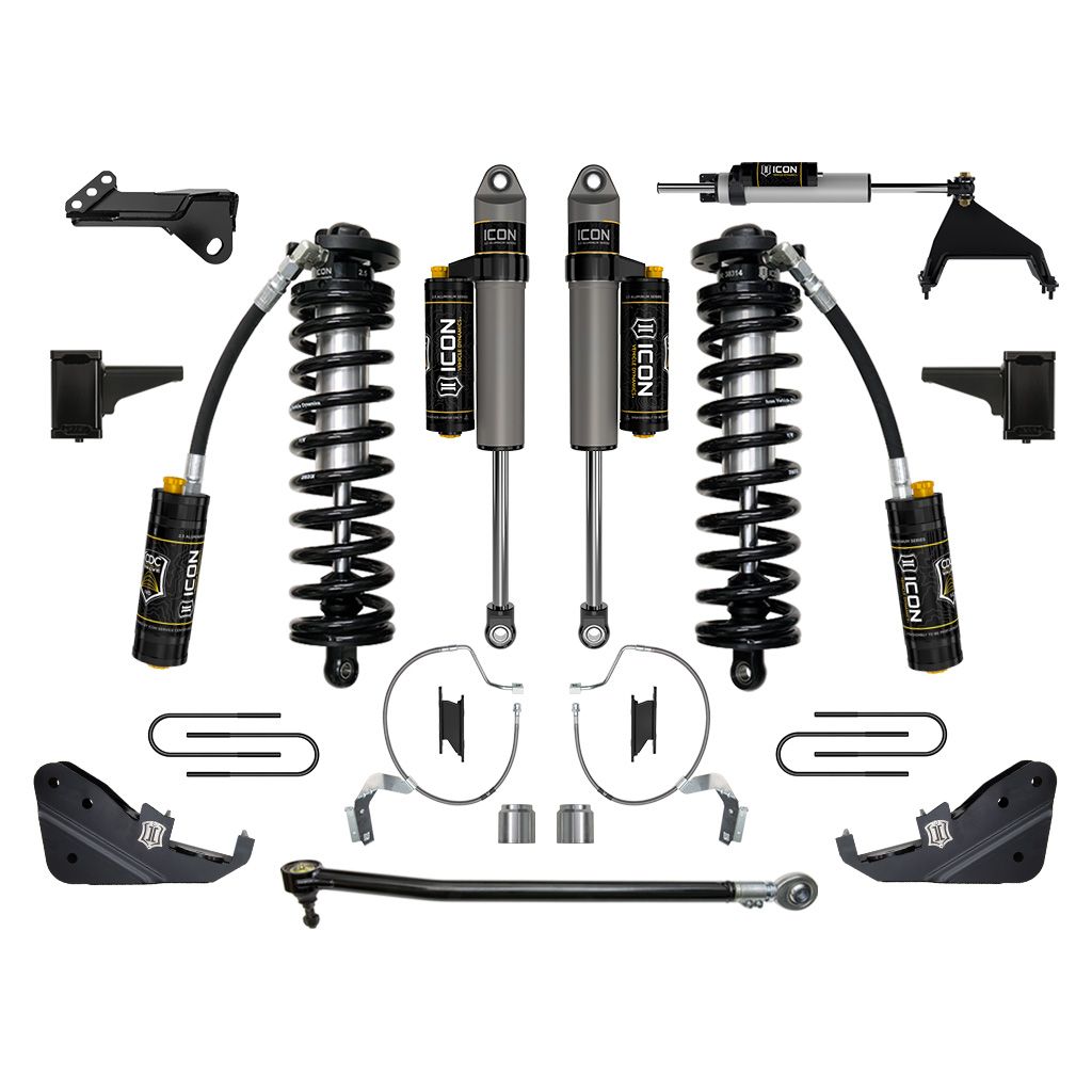ICON 2023 Ford F-250/F-350 Super Duty 4WD, 4-5.5" Lift, Stage 5 Coilover Conversion System