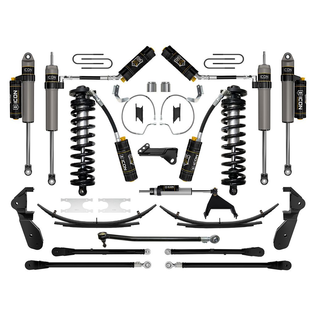 ICON 2023 Ford F-250/F-350 Super Duty 4WD, 4-5.5" Lift, Stage 7 Coilover Conversion System w/ Expansion Packs