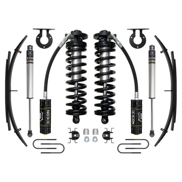 ICON 05-16 Ford F250/F350, 2.5-3" Lift, Stage 1 Coilover System w/ Leaf Springs