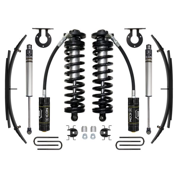 ICON 11-16 Ford F250/F350, 2.5-3" Lift, Stage 1 Coilover System w/ Leaf Springs
