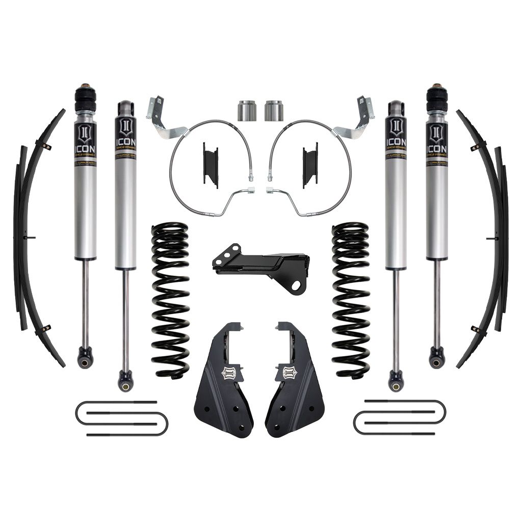 ICON 2023 Ford F-250/F-350 Super Duty 4WD Gas, 4.5" Lift, Stage 1 Suspension System w/ Expansion Packs