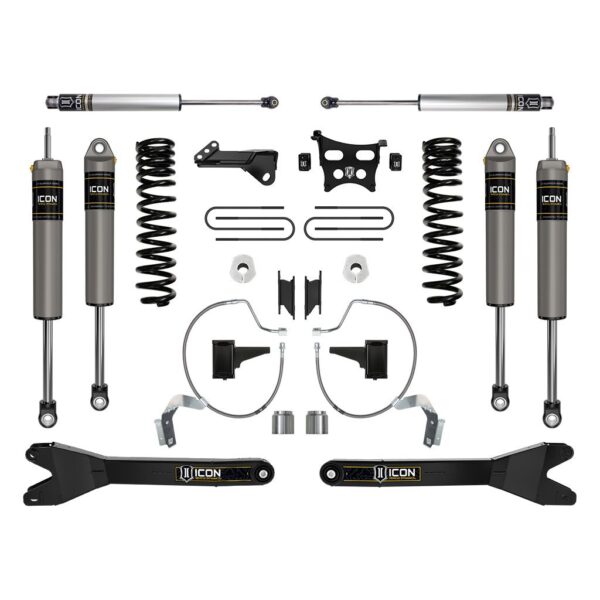 ICON 2023 Ford F-250/F-350 Super Duty 4WD Gas, 4.5" Lift, Stage 3 Suspension System w/ Radius Arms