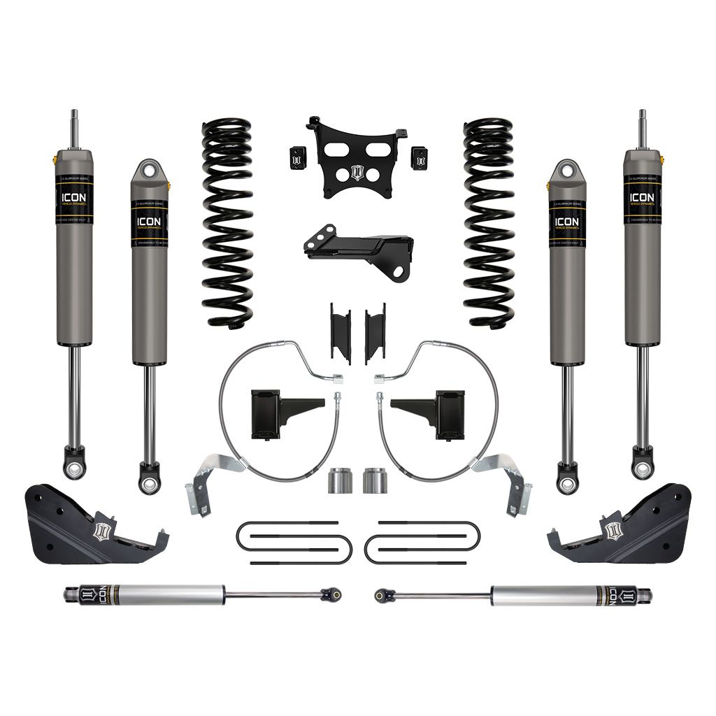 ICON 2023 Ford F-250/F-350 Super Duty 4WD Gas, 4.5" Lift, Stage 3 Suspension System