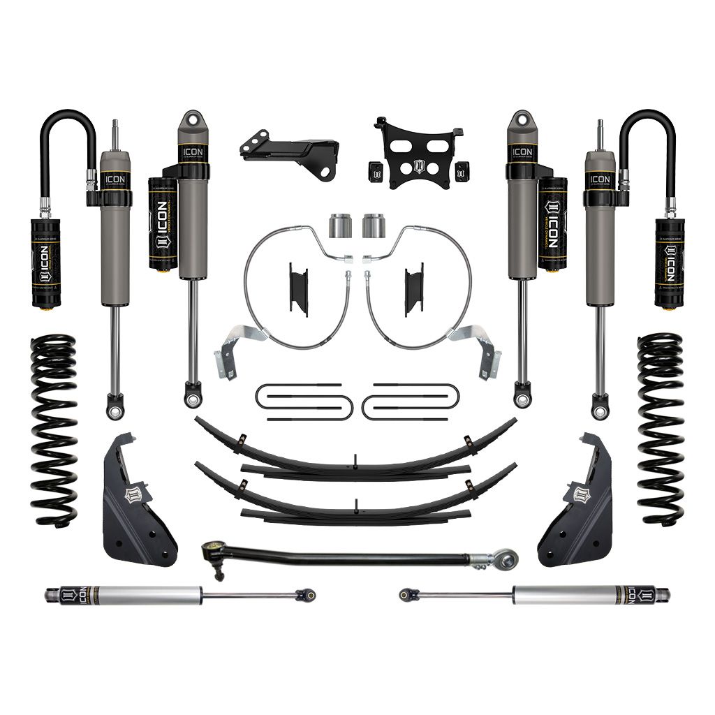 ICON 2023 Ford F-250/F-350 Super Duty 4WD Gas, 4.5" Lift, Stage 4 Suspension System w/ Expansion Packs, K64534L