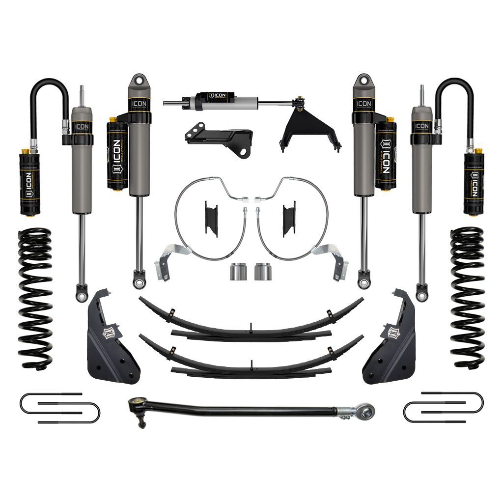 ICON 2023 Ford F-250/F-350 Super Duty 4WD Gas, 4.5" Lift, Stage 5 Suspension System w/ Expansion Packs