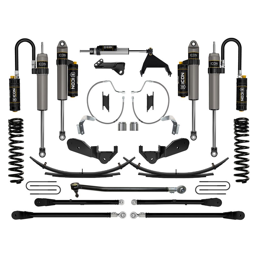 ICON 2023 Ford F-250/F-350 Super Duty 4WD Gas, 4.5" Lift, Stage 7 Suspension System w/ Expansion Packs