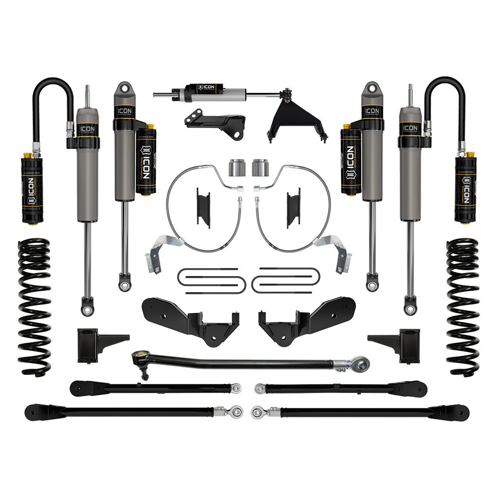 ICON 2023 Ford F-250/F-350 Super Duty 4WD Gas, 4.5" Lift, Stage 7 Suspension System