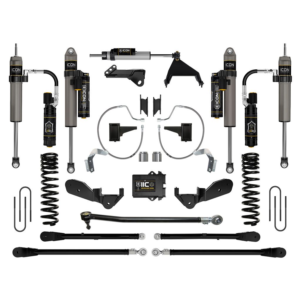 ICON 2023 Ford F-250/F-350 Super Duty 4WD Gas, 4.5" Lift, Stage 8 Suspension System