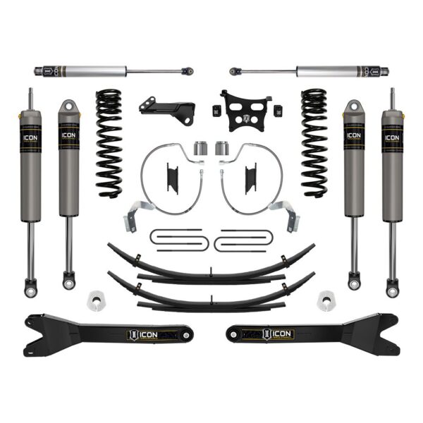 ICON 2023 Ford F-250/F-350 Super Duty 4WD Diesel, 4.5" Lift, Stage 3 Suspension System w/ Radius Arms & Expansion Packs