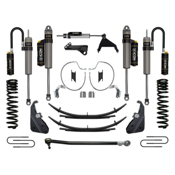 ICON 2023 Ford F-250/F-350 Super Duty 4WD Diesel, 4.5" Lift, Stage 5 Suspension System w/ Expansion Packs