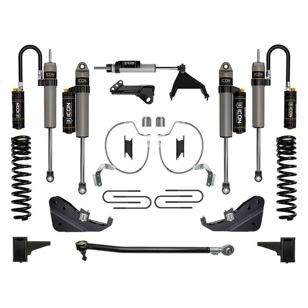 ICON 2023 Ford F-250/F-350 Super Duty 4WD Diesel, 4.5" Lift, Stage 5 Suspension System