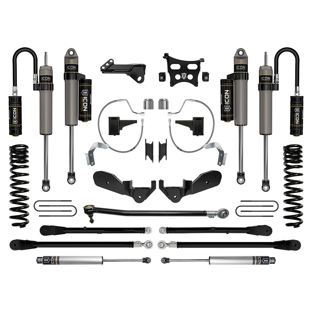 ICON 2023 Ford F-250/F-350 Super Duty 4WD Diesel, 4.5" Lift, Stage 6 Suspension System
