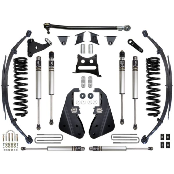 ICON 2017-2022 Ford F250/F350, 7" Lift, Stage 1 Suspension System