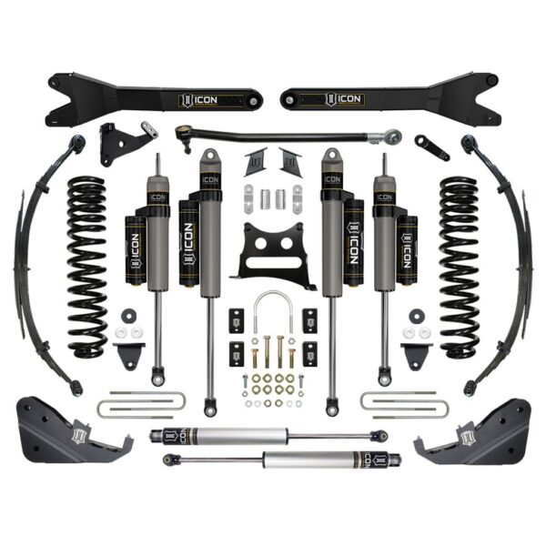ICON 2017-2022 Ford F250/F350, 7" Lift, Stage 4 Suspension System, w/Radius Arm