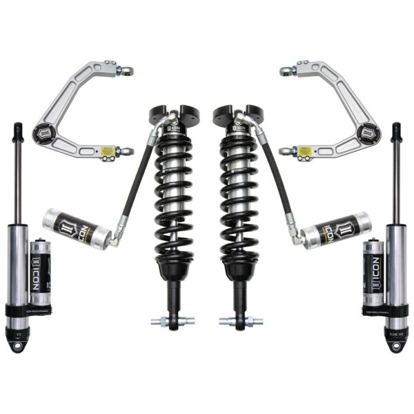 ICON 2019-2023 GM 1500, 1.5-3.5" Lift, Stage 3 Suspension System, Billet UCA