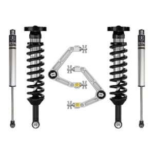 ICON 2023-2024 GMC Canyon AT4, Denali, & Elevation/Chevrolet Colorado Trail Boss, 1.75-2.5" Lift, Stage 2 Suspension System w/ Billet Upper Control Arms
