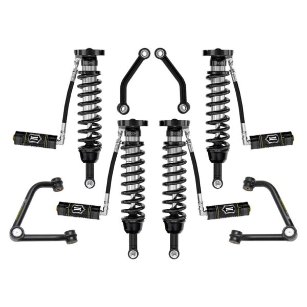 ICON 2021-2023 Chevrolet Tahoe & Suburban/2021-2023 GMC Yukon & Yukon XL, 2.5-3.25" Lift, Stage 3 Suspension System, Tubular UCA