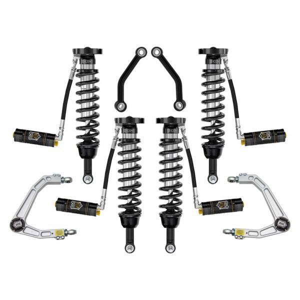ICON 2021-2023 Chevrolet Tahoe & Suburban/2021-2023 GMC Yukon & Yukon XL, 2.5-3.25" Lift, Stage 4 Suspension System, Billet UCA