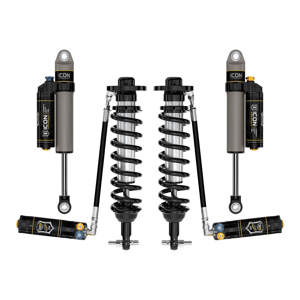 ICON 2021-2024 Ford F-150 4WD, 0-2.75" Lift, Stage 4 Suspension System, CDXS