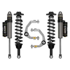 ICON 2021-2024 Ford F-150 4WD, 2.75-3.5" Lift, Stage 2 Suspension System, Billet