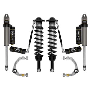 ICON 2021-2024 Ford F-150 4WD, 2.75-3.5" Lift, Stage 3 Suspension System, Billet