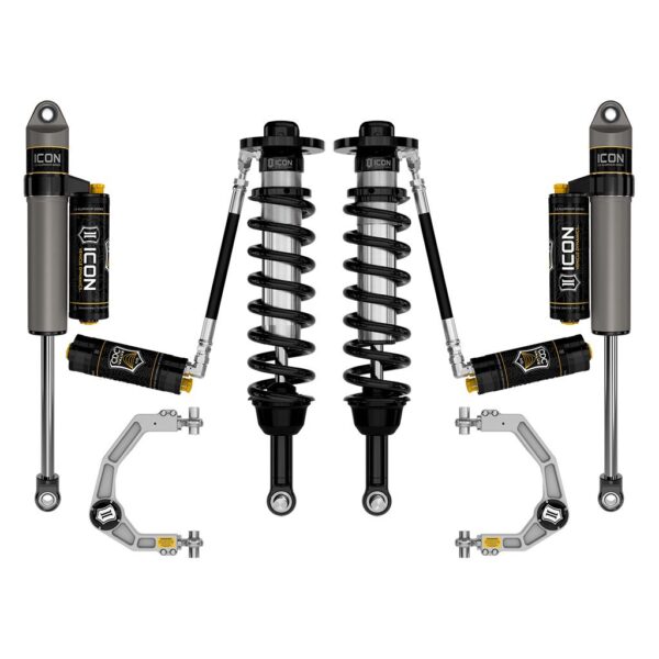 ICON 2021-2024 Ford F-150 4WD, 2.75-3.5" Lift, Stage 4 Suspension System, Billet, CDCV