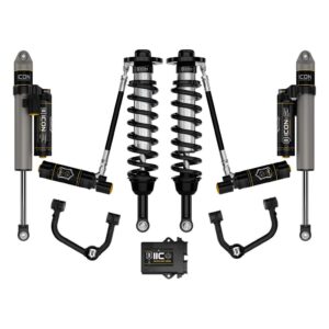 ICON 2021-2024 Ford F-150 4WD, 2.75-3.5" Lift, Stage 5 Suspension System, Tubular