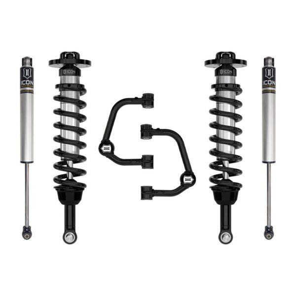 ICON 2021-2024 Ford F-150 Tremor, 2.5-3" Lift, Stage 1 Suspension System, Tubular