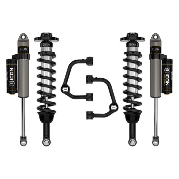 ICON 2021-2024 Ford F-150 Tremor, 2.5-3" Lift, Stage 2 Suspension System, Tubular