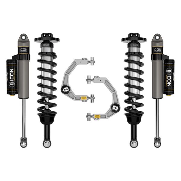 ICON 2021-2024 Ford F-150 Tremor, 2.5-3" Lift, Stage 2 Suspension System, Billet