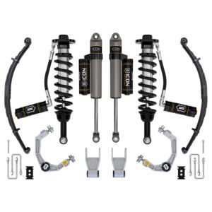 ICON 2021-2024 Ford F-150 Tremor, 2.5-3" Lift, Stage 3 Suspension System, Billet, w/ Leaf Packs