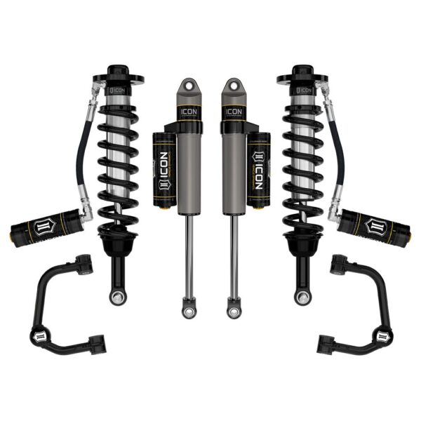 ICON 2021-2024 Ford F-150 Tremor, 2.5-3" Lift, Stage 3 Suspension System, Tubular